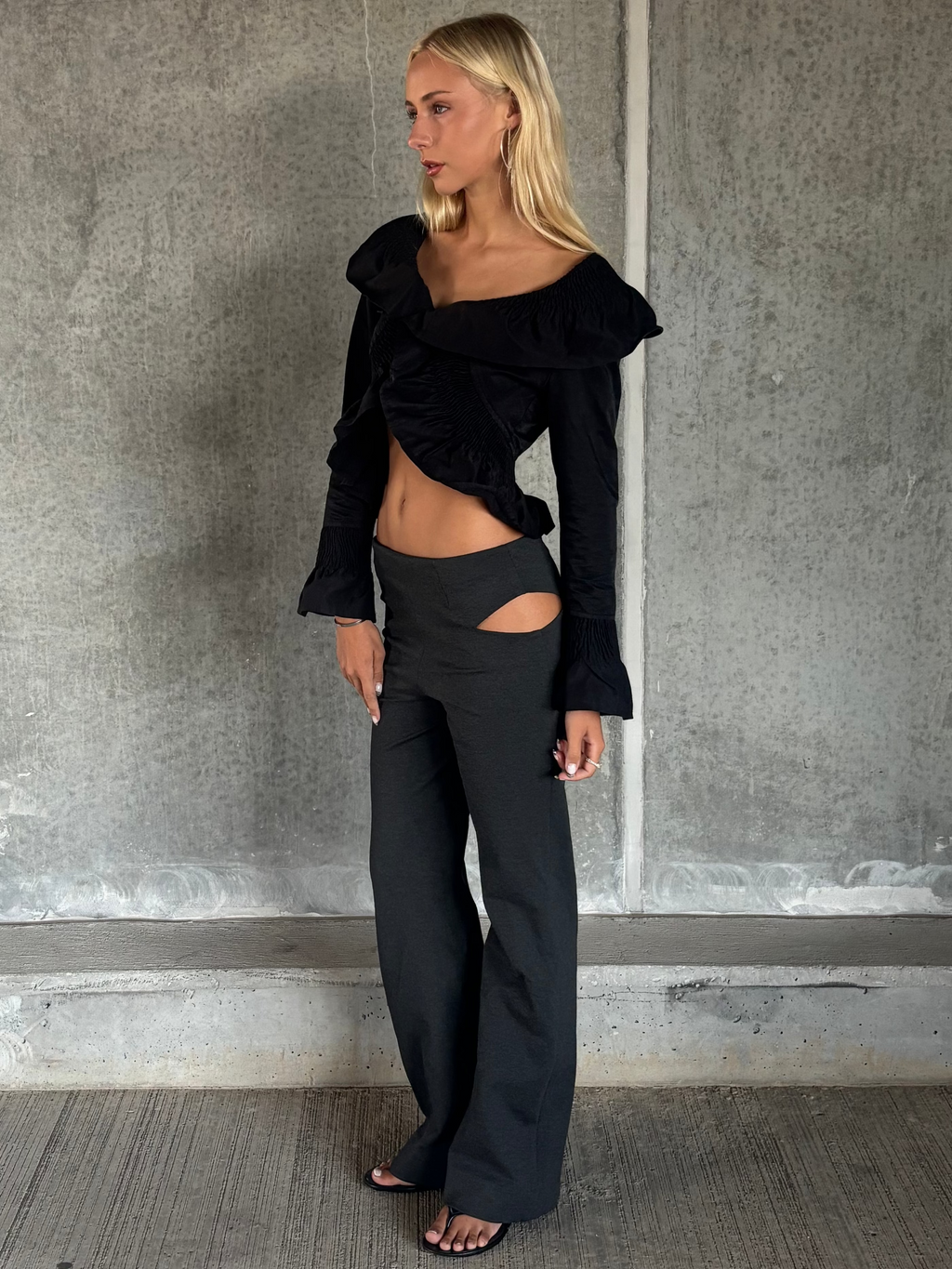 Chantal pants grey